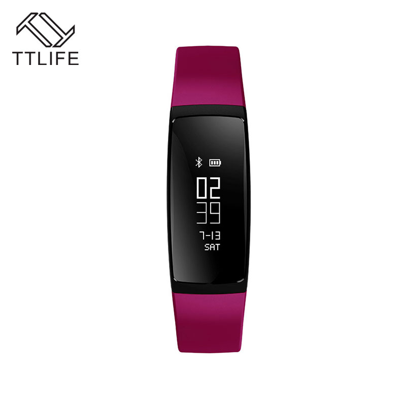 TTLIFE V07 Ʈ Ǵ   ɹڼ    Bluetooth 4.0 iOS ð? ? ???? ??/TTLIFE V07 Smart Band Blood Pressure Bracelet Heart Rate Fitness Tracker